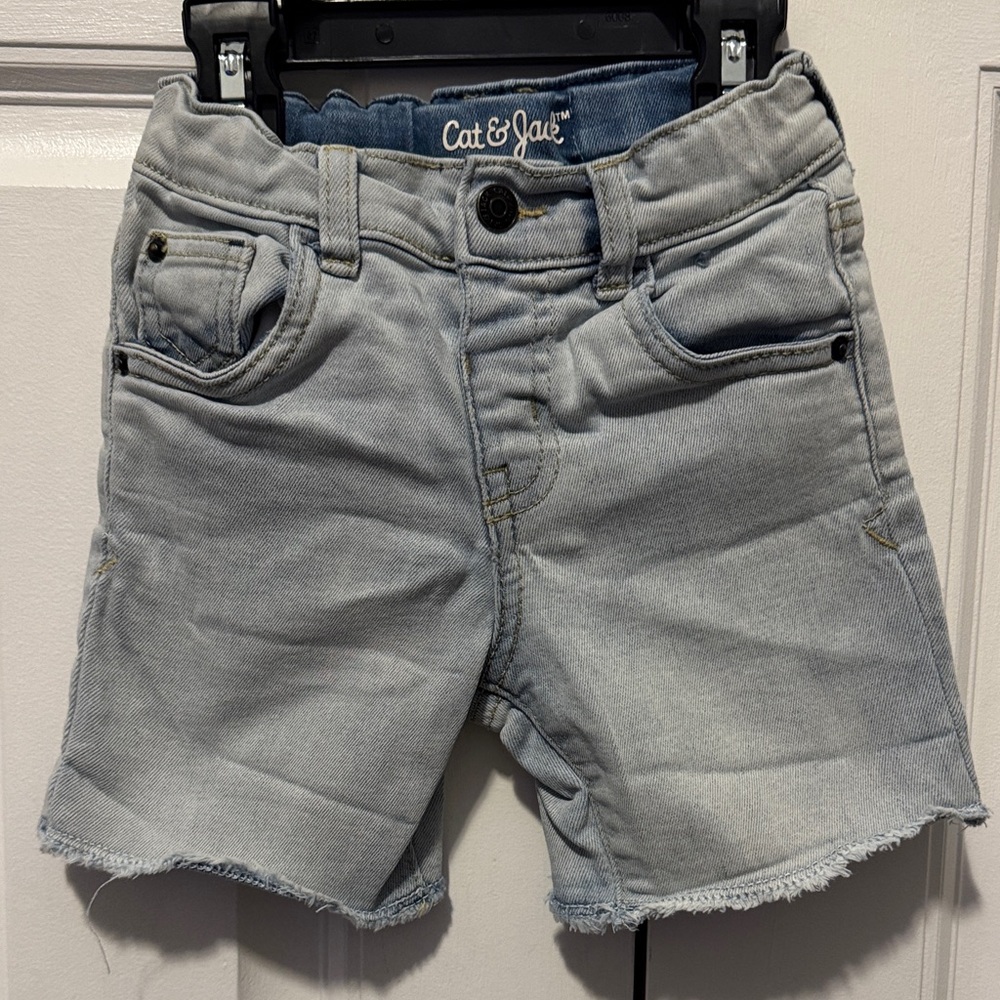 Cat & Jack Soft Blue Kids Denim Shorts